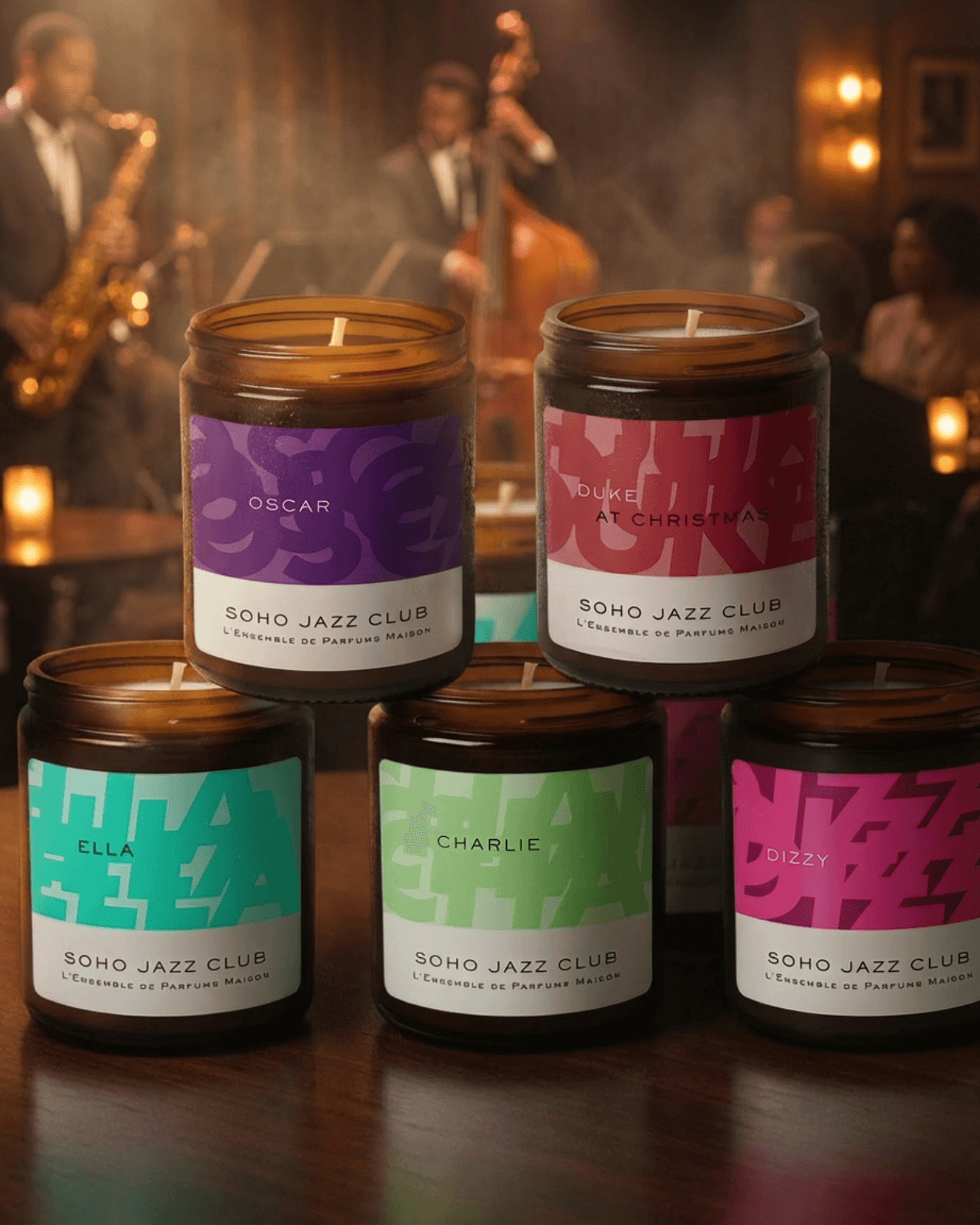 Soho Jazz Club Perfumed Candles