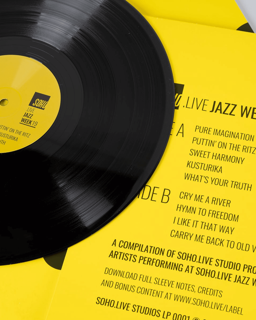 Soho Live Jazz Week 19 Vinyl Record