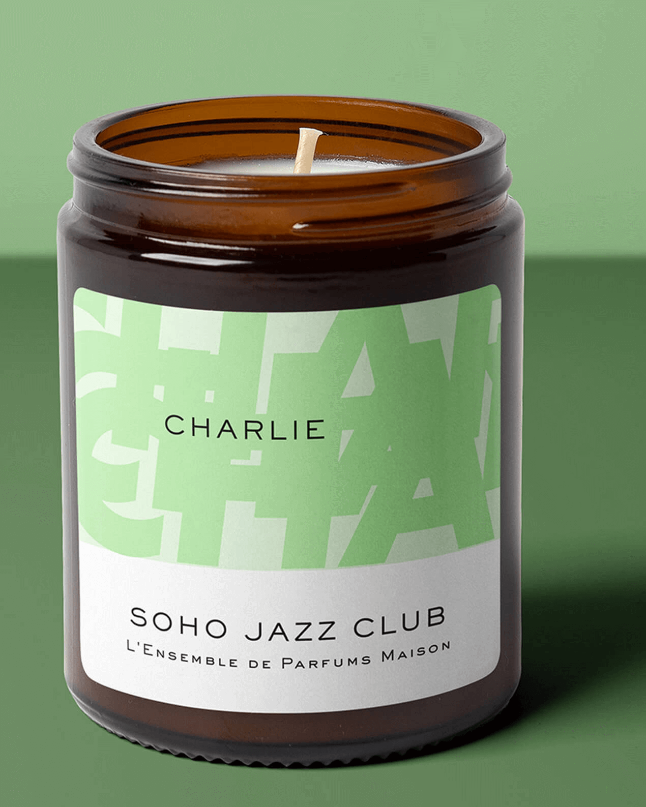 Charlie Perfumed Candle with Citrus and Saffron