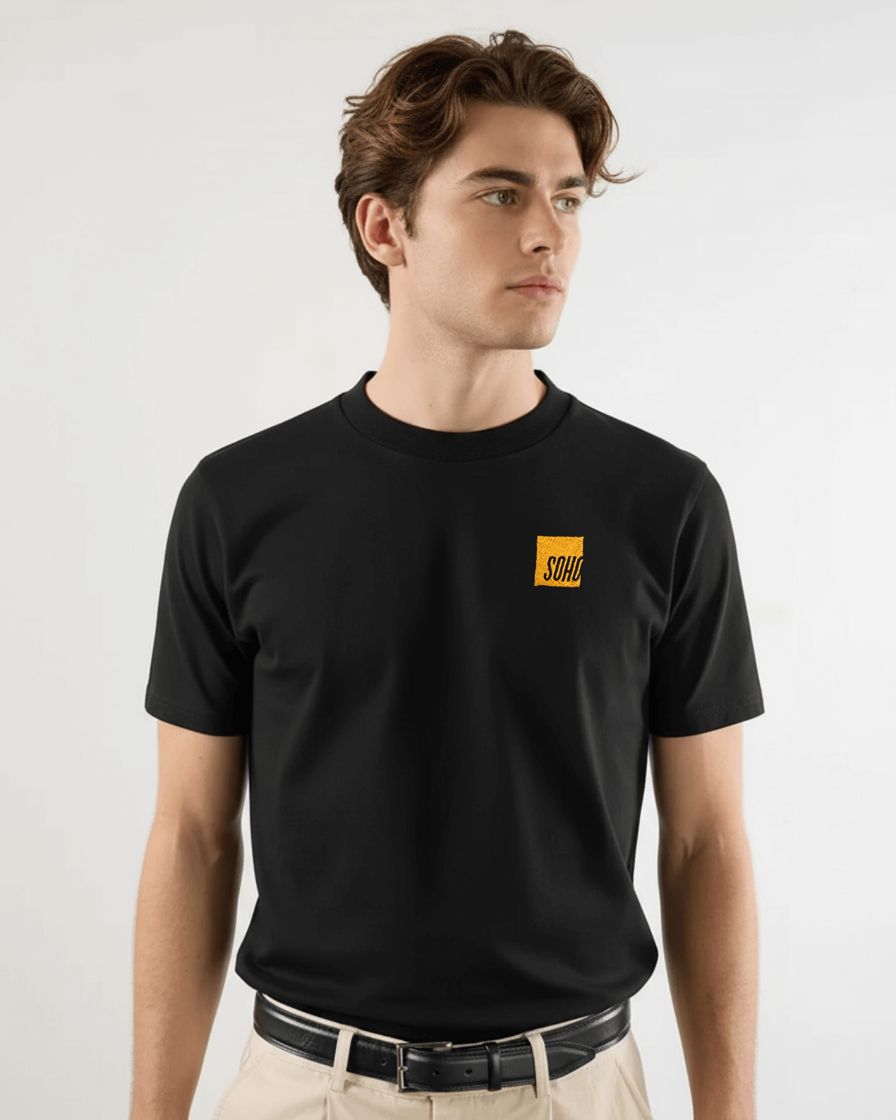 Soho Live Studios Heavyweight T Shirt, Studio Black Edition