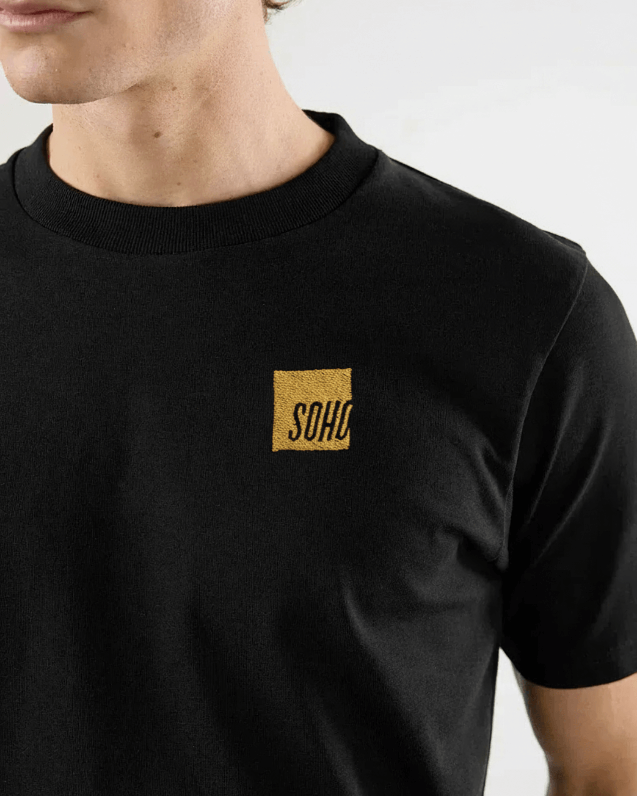 Soho Live Studios Heavyweight T Shirt, Studio Black Edition