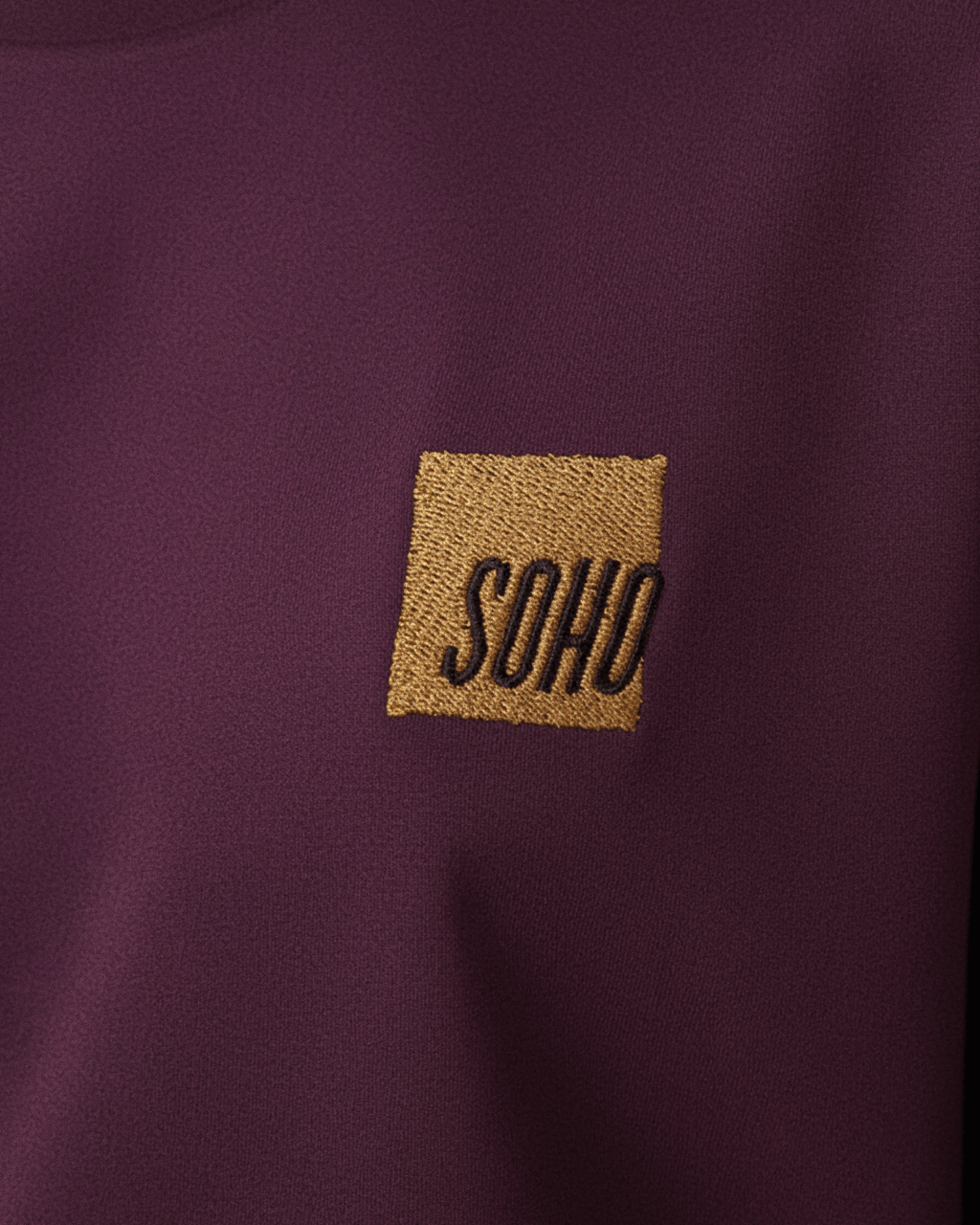 Soho Live Studios Heavyweight T Shirt, Merlot Edition