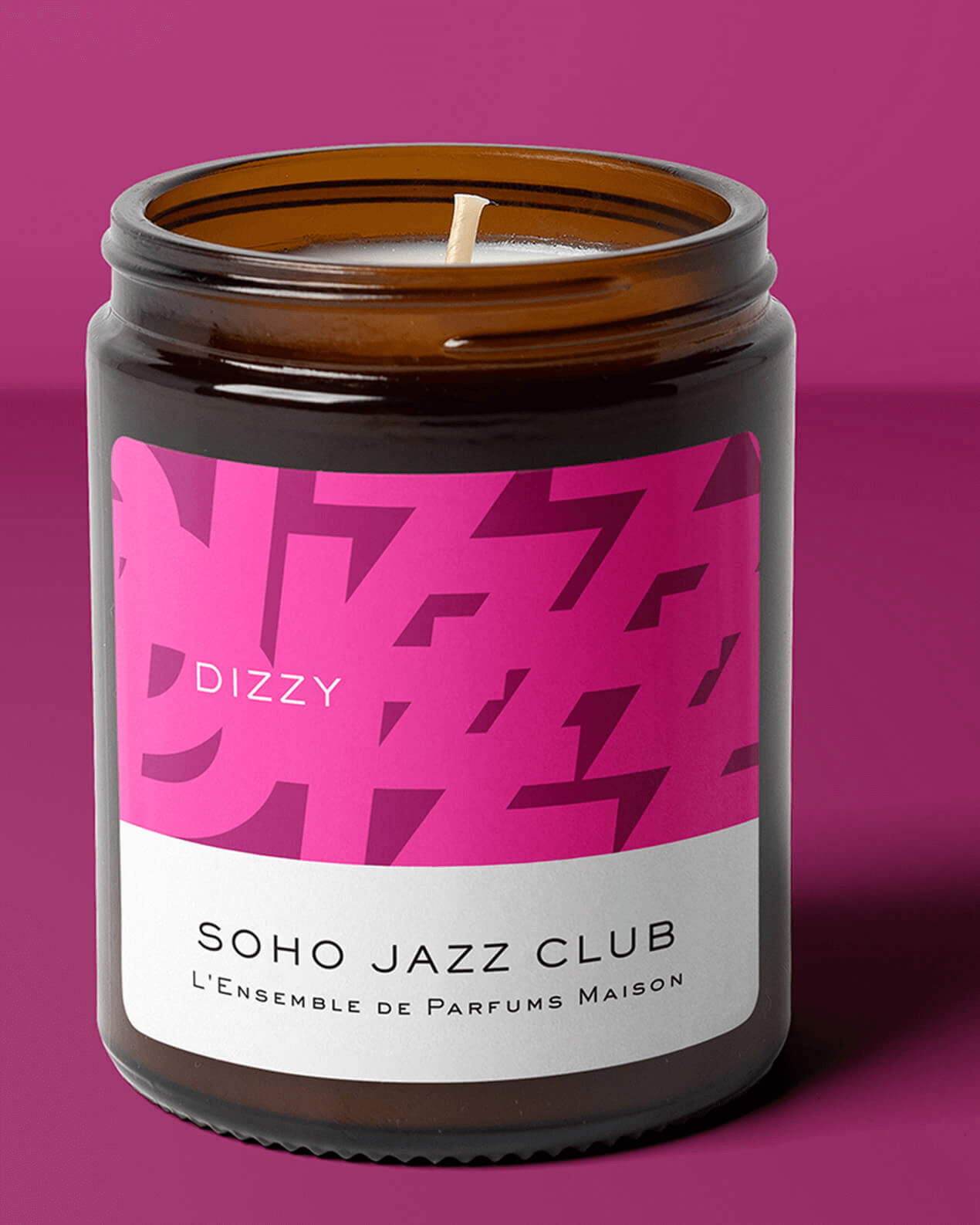Dizzy Perfumed Candle with Black Pomegranate
