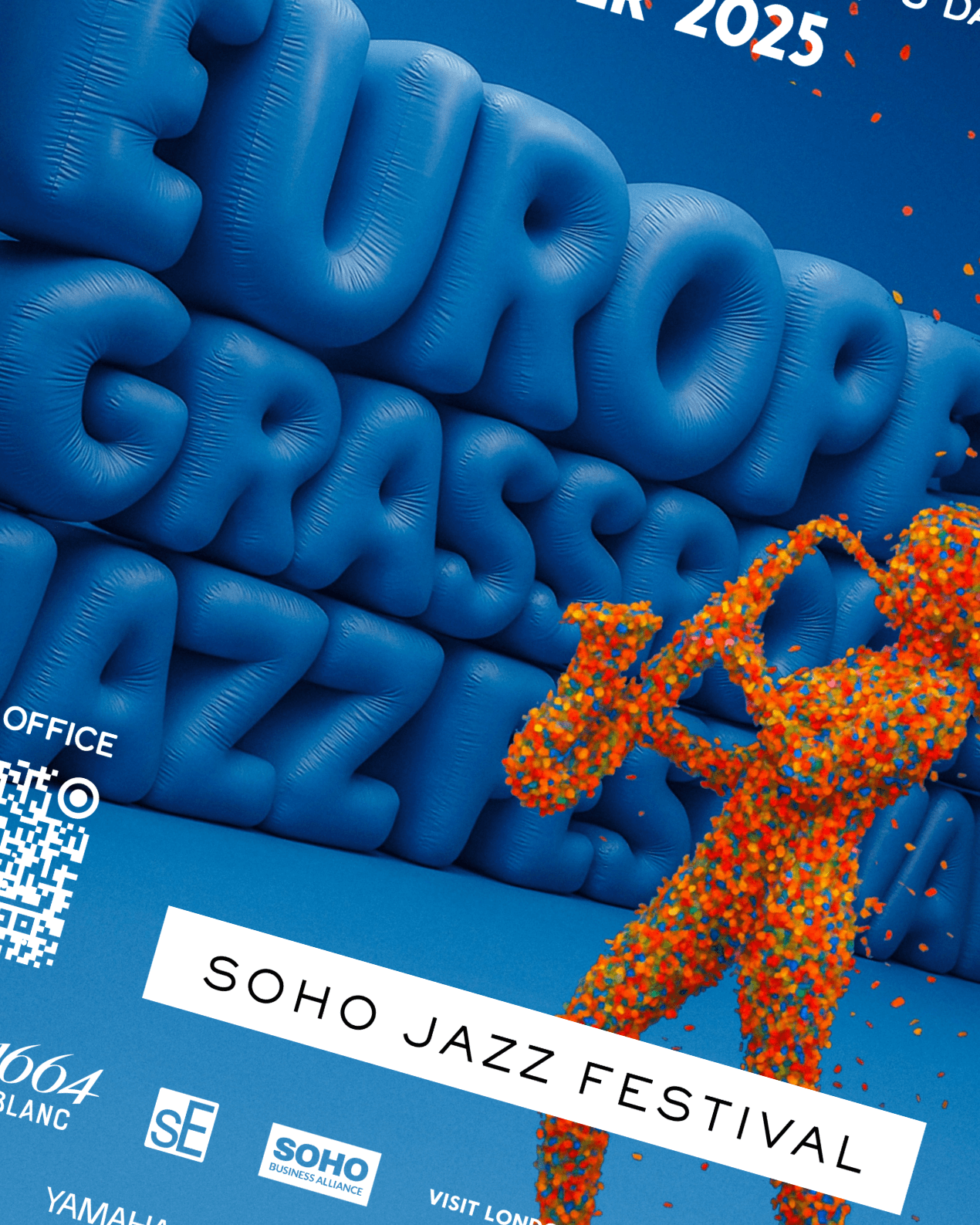 Soho Jazz Festival 2025 Poster