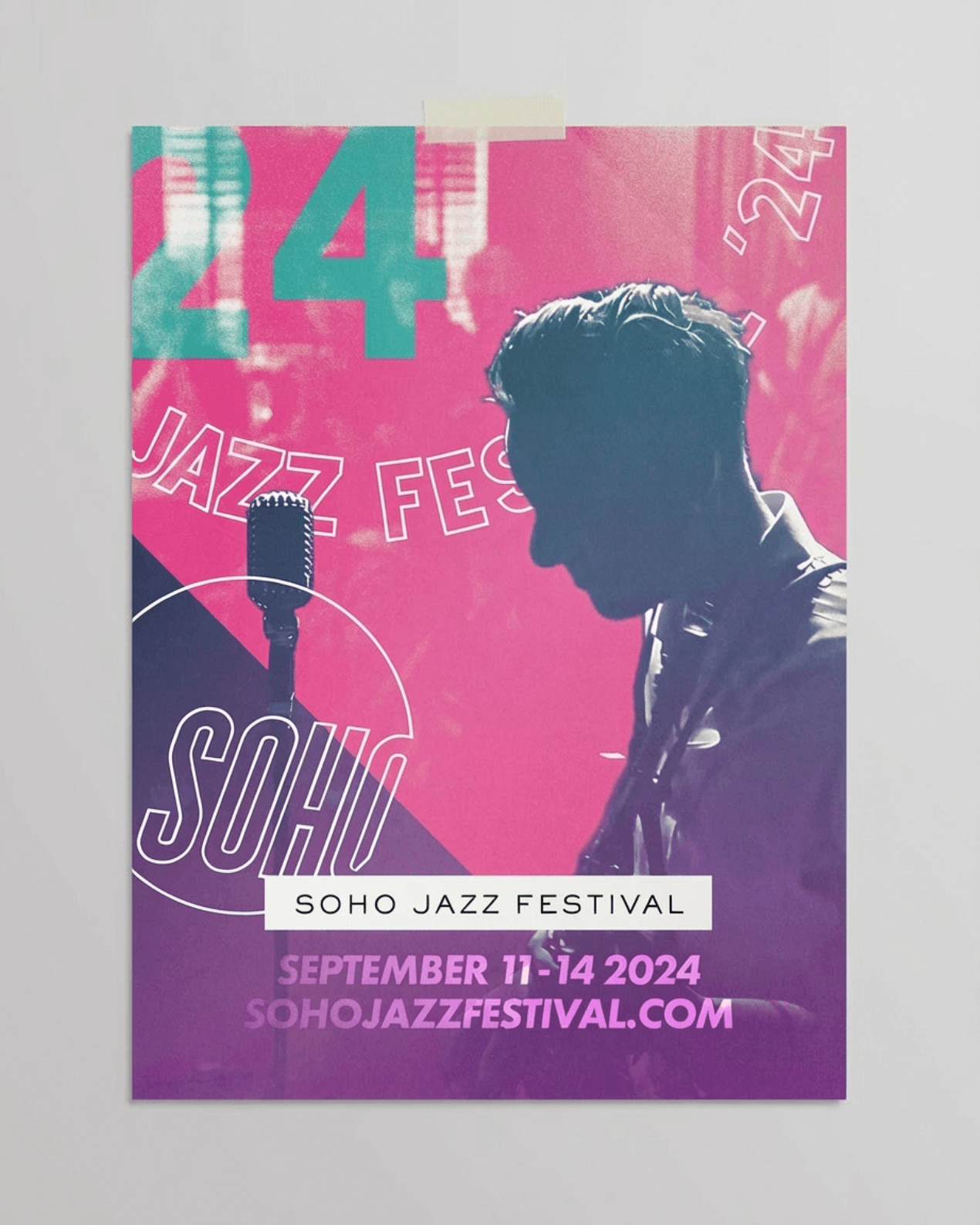 Soho Jazz Festival 2024 Poster