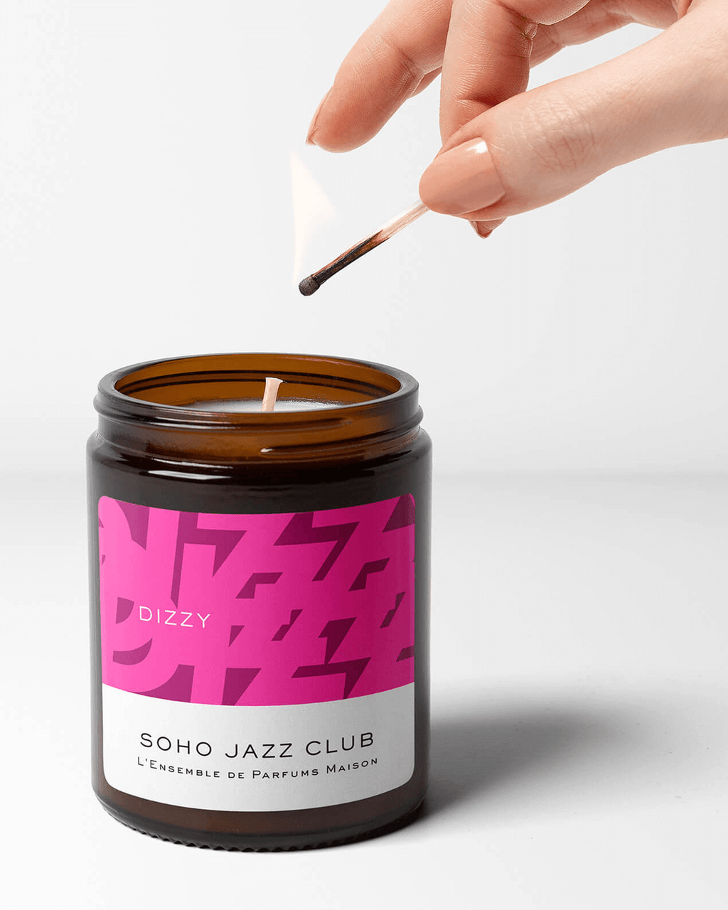 Dizzy Perfumed Candle with Black Pomegranate