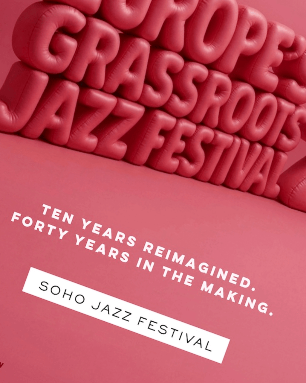 Soho Jazz Festival 2026 Poster