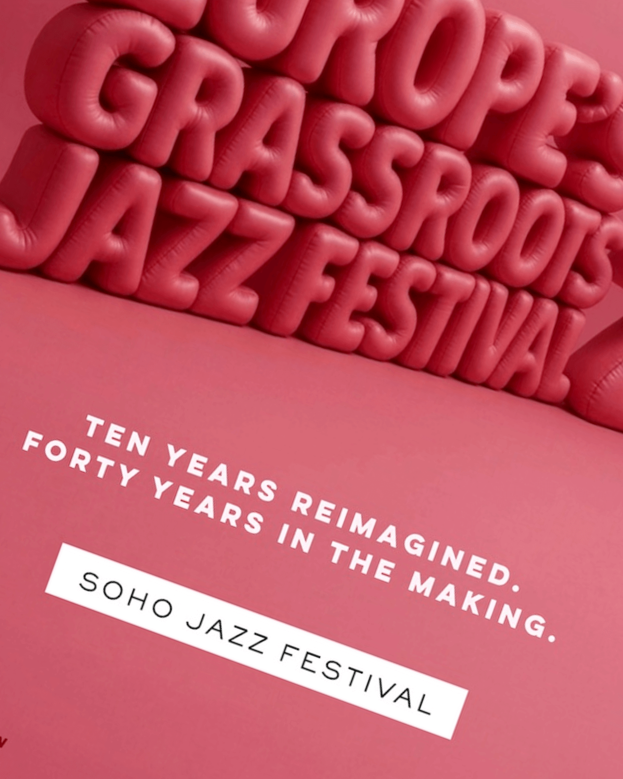 Soho Jazz Festival 2026 Poster