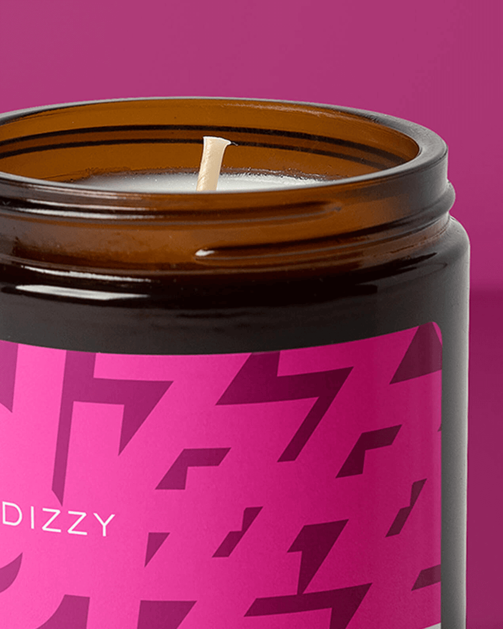 Dizzy Perfumed Candle with Black Pomegranate