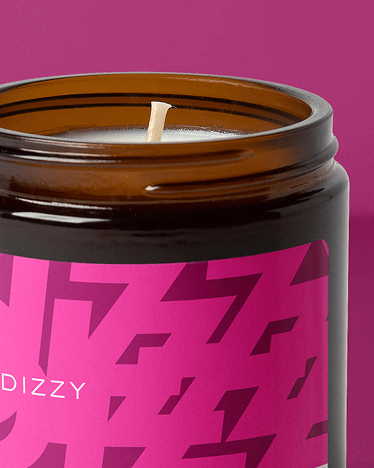 Dizzy Perfumed Candle with Black Pomegranate