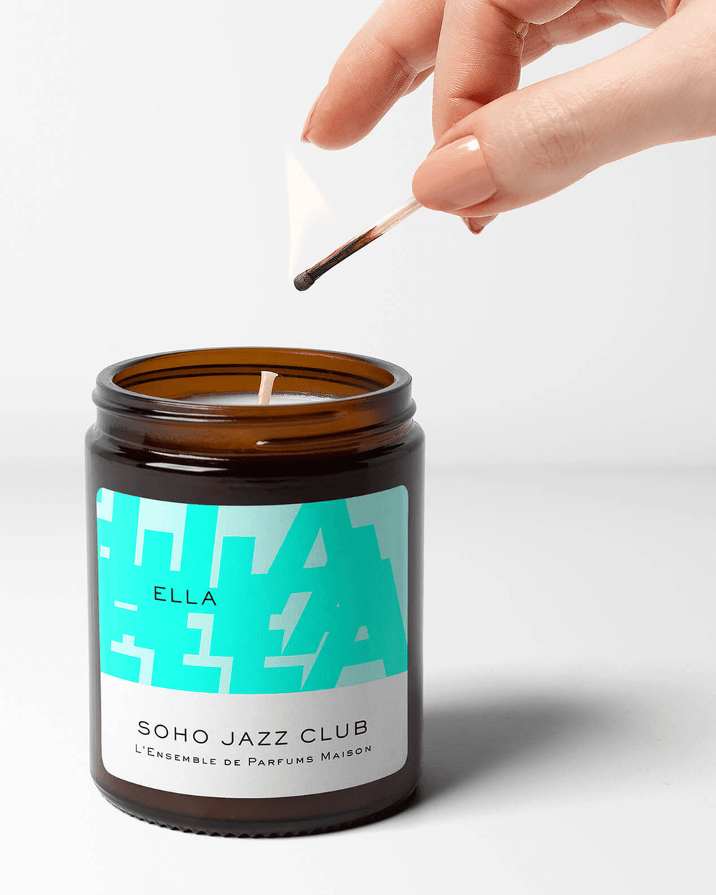 Ella Perfumed Candle with Floral and Citrus