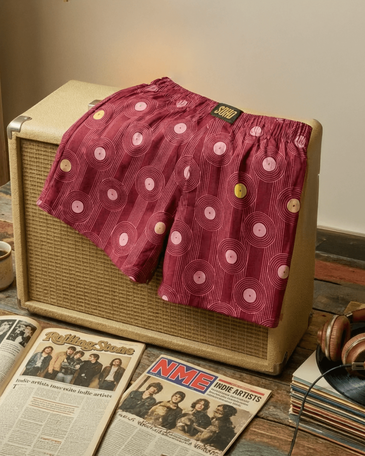 Soho Vinyl Boxer Shorts