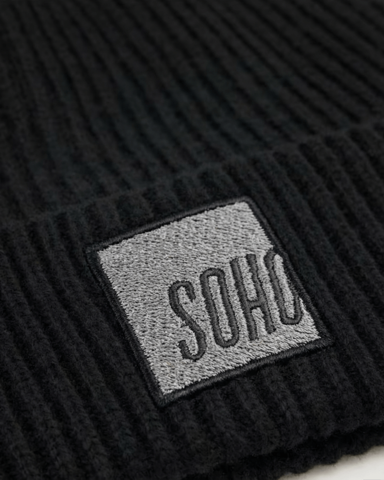 Soho Square Cuffed Beanie