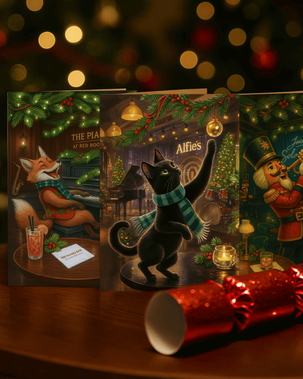 Christmas Cards Three Venue Collection