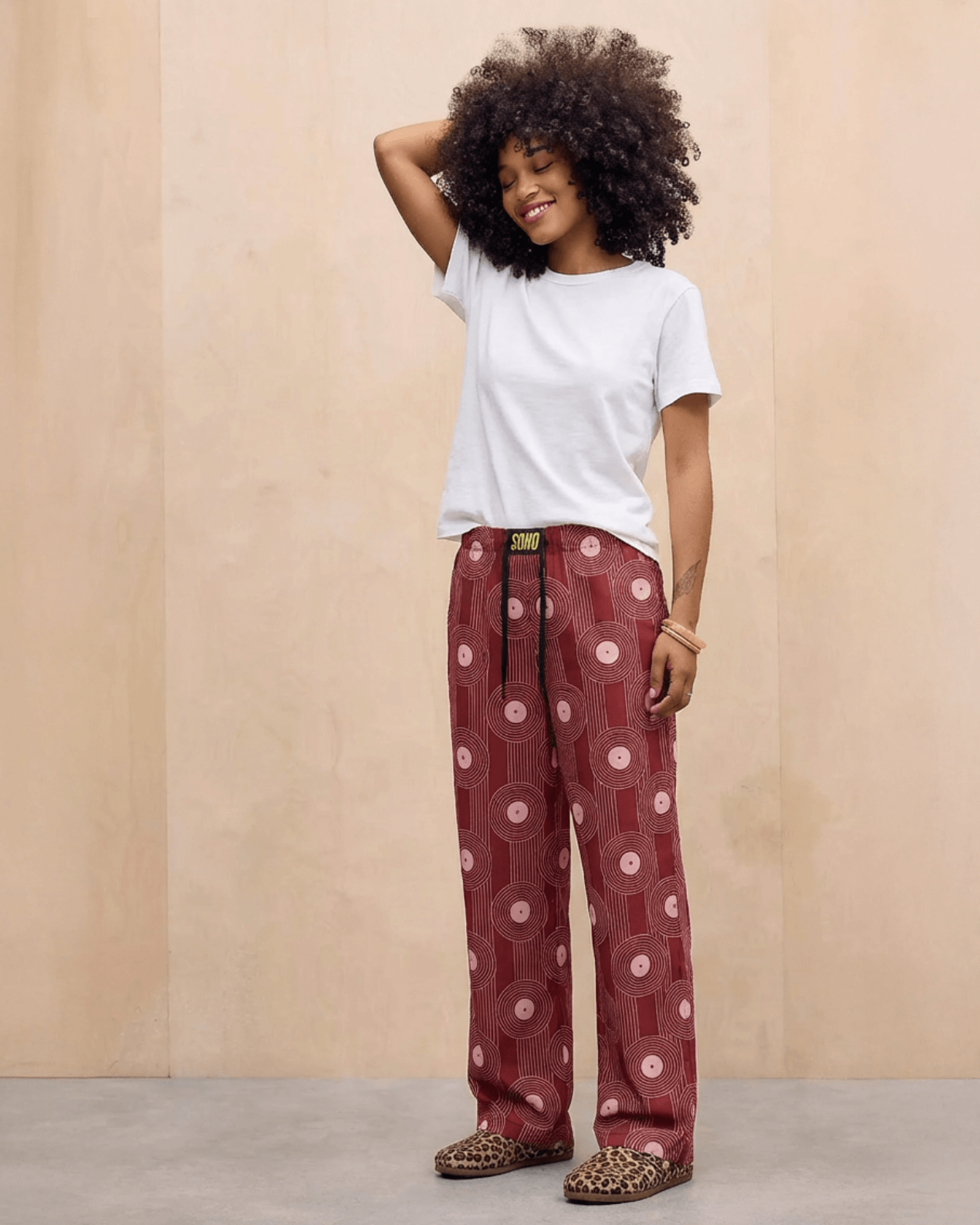 Soho Vinyl Pyjama Bottoms