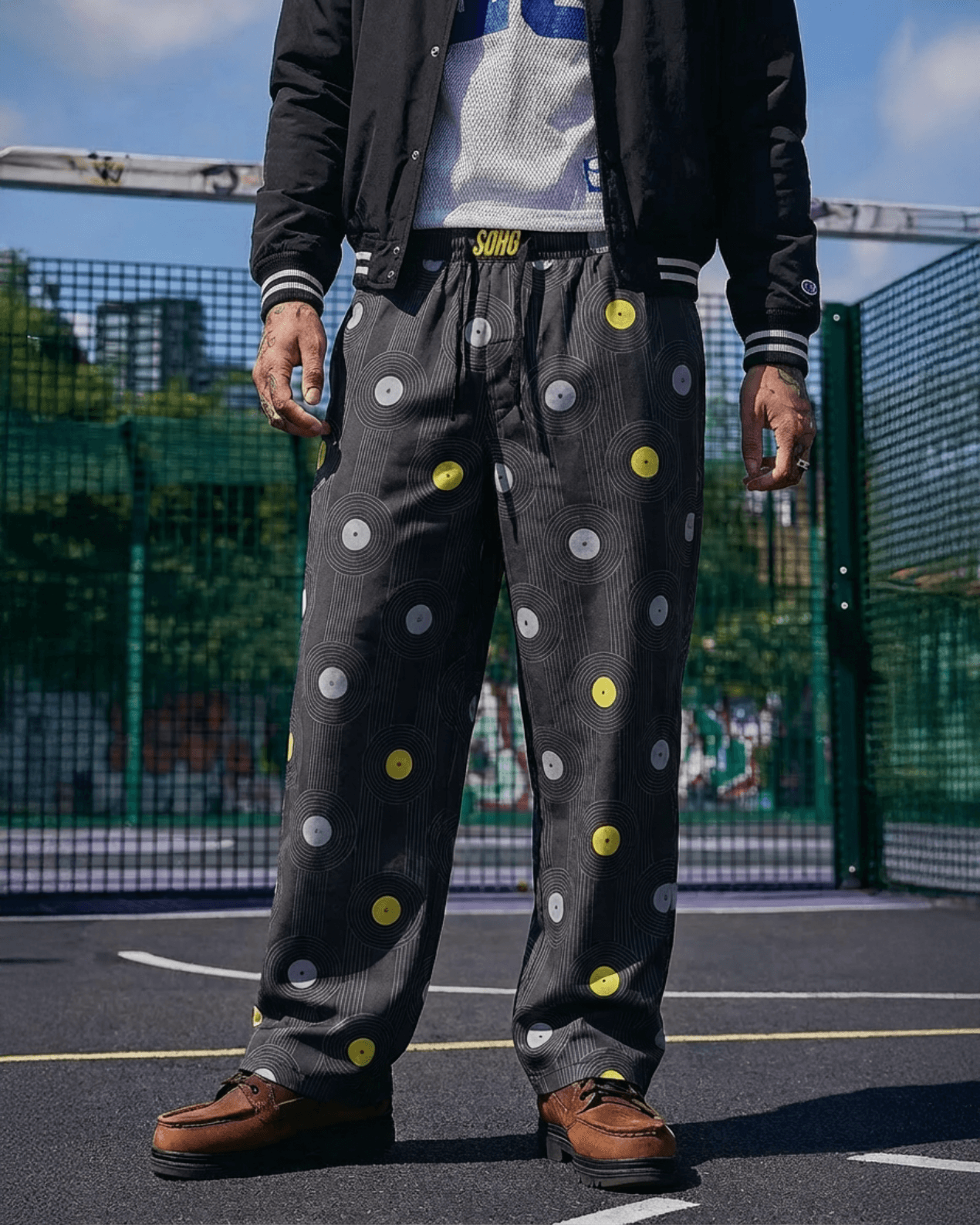 Soho Vinyl Pyjama Bottoms