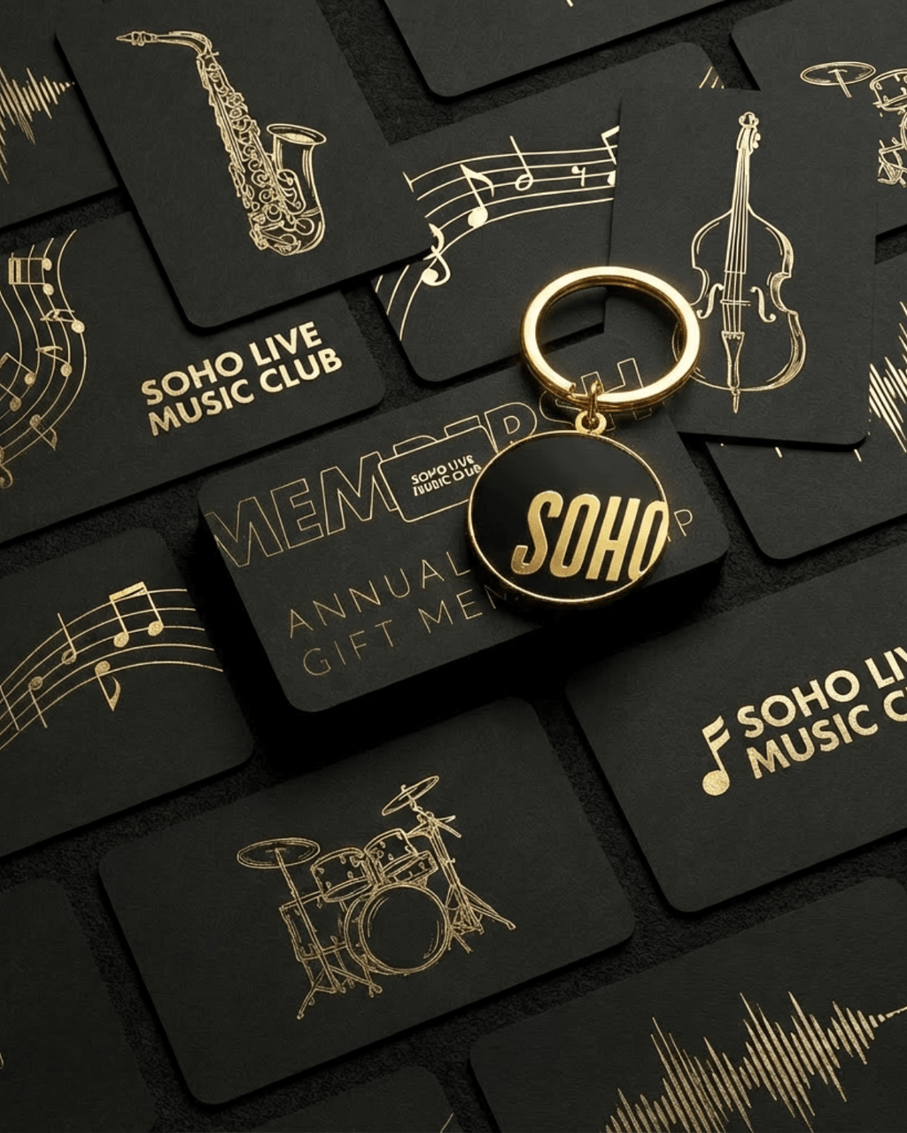 Soho Live Music Club Gift Membership, Physical